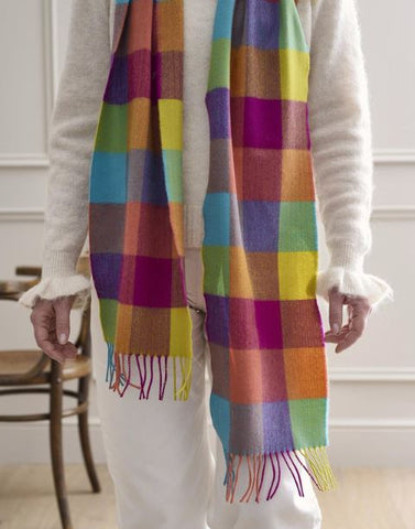 Avoca Scarf Circus Block Check Schal