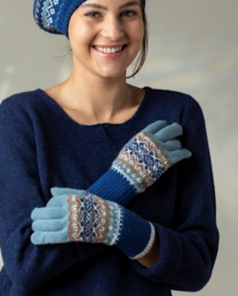 Eribé Alloa Gloves Fair Isle 2024