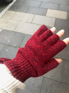 Robert Mackie Fingerless Gloves Shin Handschuhe Abbert 2301