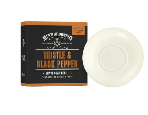 SFS Thistle & Black Pepper Men's Grooming Refill Rasierseife