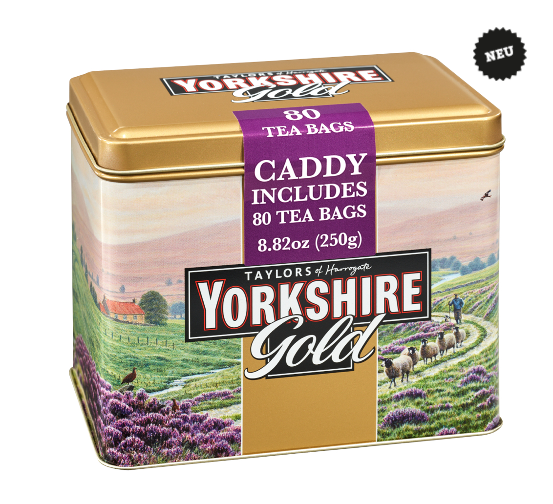 Yorkshire Tea Gold 80 Teebeutel Dose