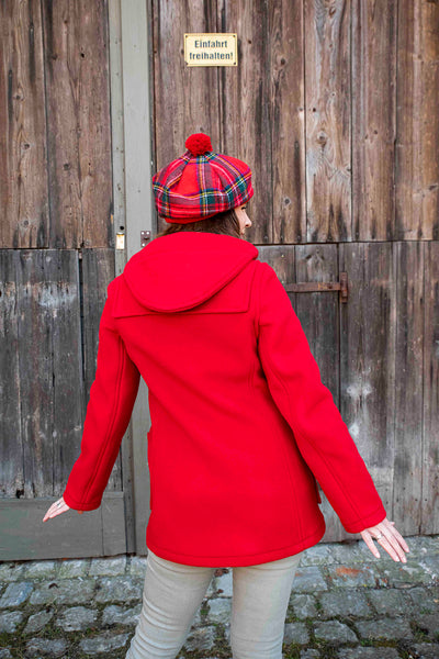 Gloverall Women's Duffle Coat Red