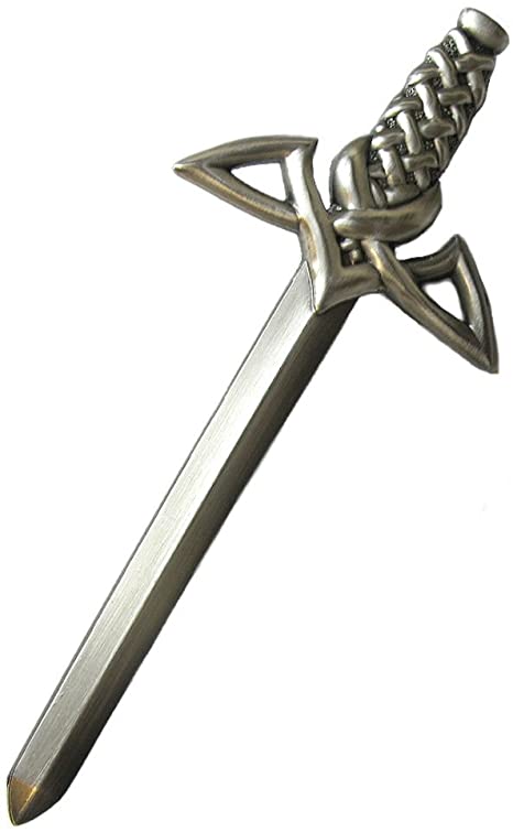 Glen Esk Kilt Pin Modern Claymore
