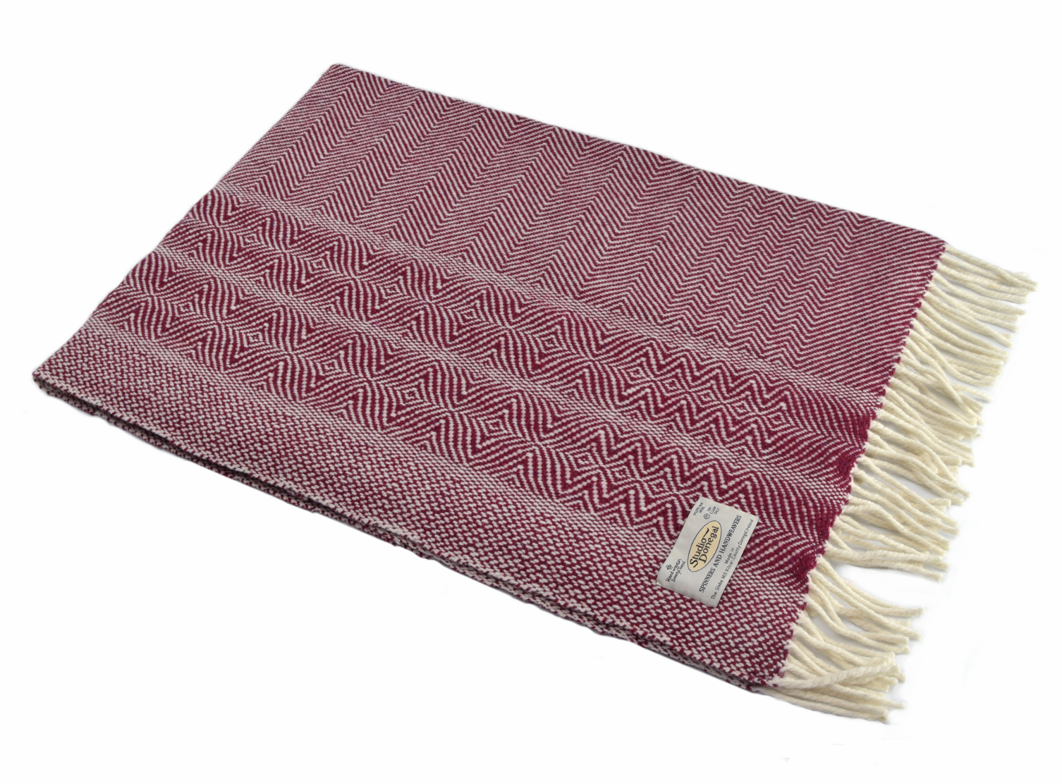 Studio Donegal GROßE Welliger Twill RUBY
