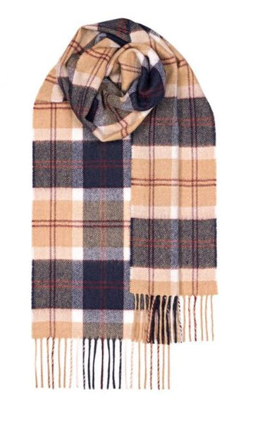 Lochcarron Tartan Scarf Bannockbane Navy